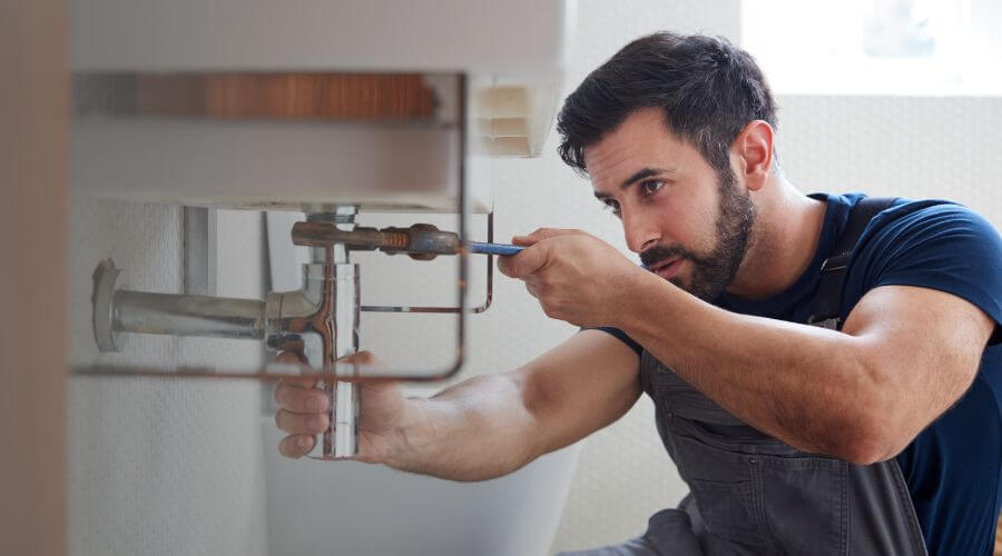 Professional tankless water heater installation in Melville, MT